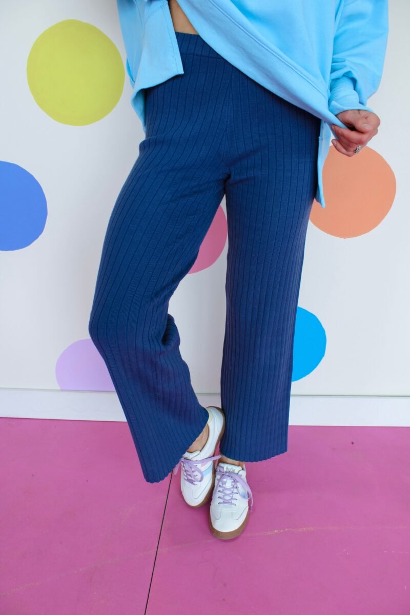 Tristan Ribbed Knit Pants