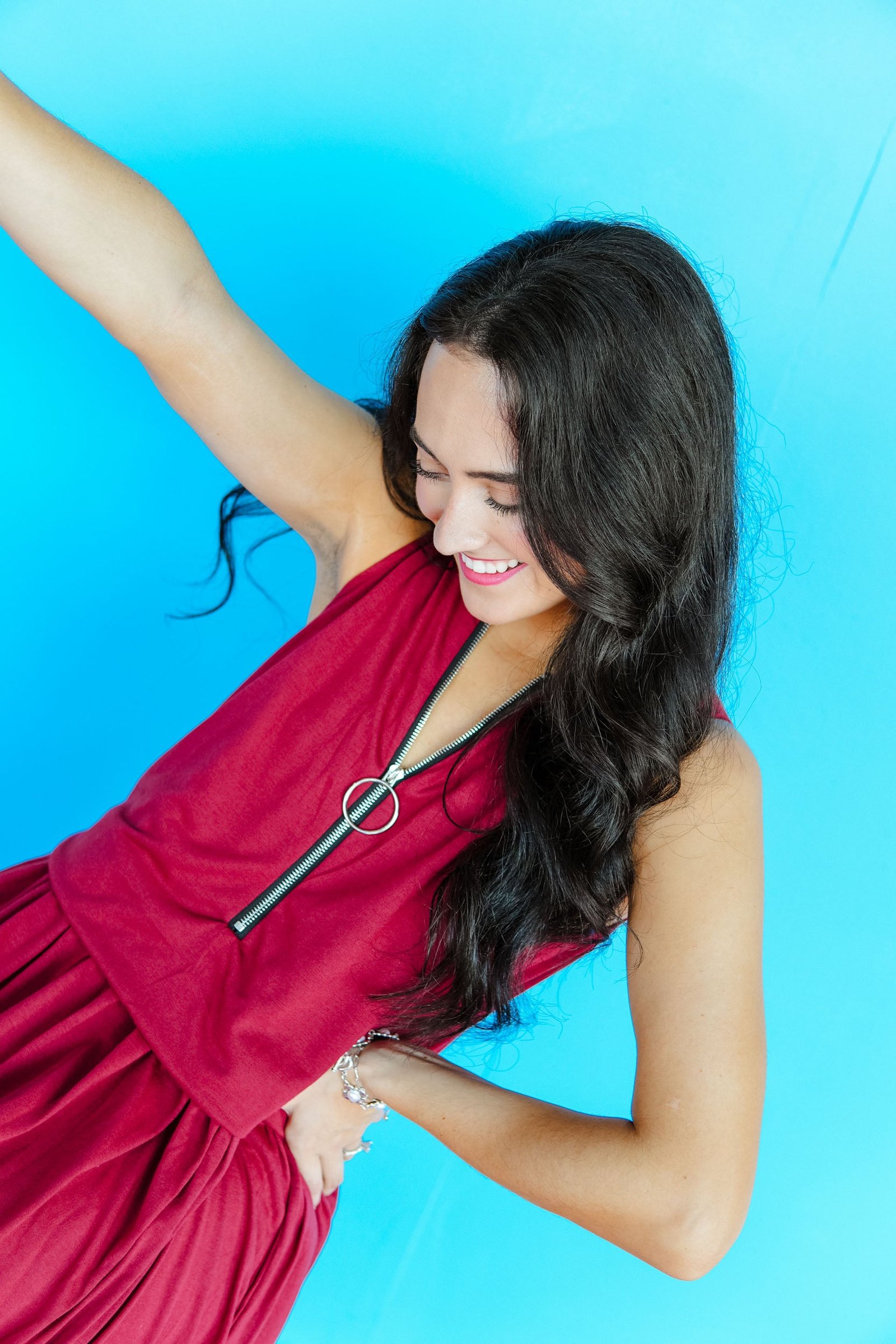 Valentina Sleeveless Maxi Dress - Burgundy