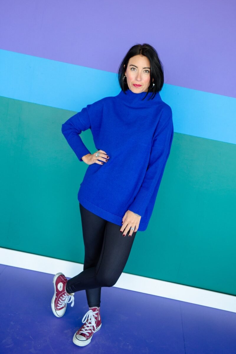 [STELLA VITA ESSENTIALS] Serena Luxe Loft Neck Sweater