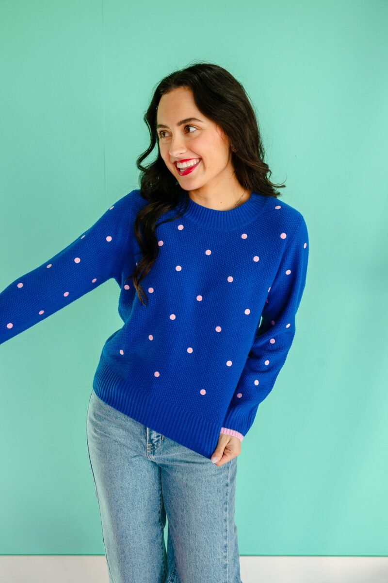 Lexi Polka Dot Sweater