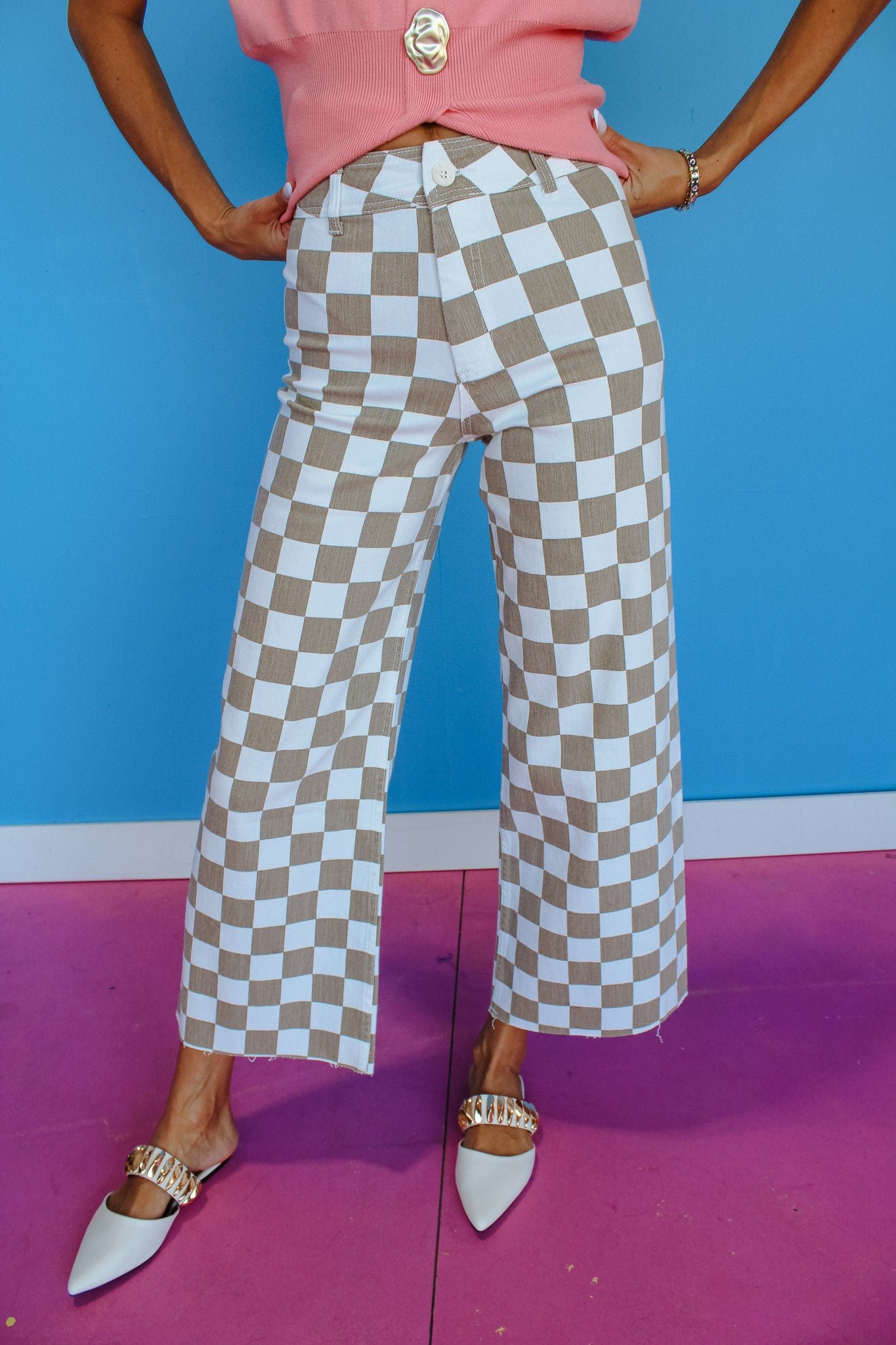 Sheridan Checkered Pants — view 11