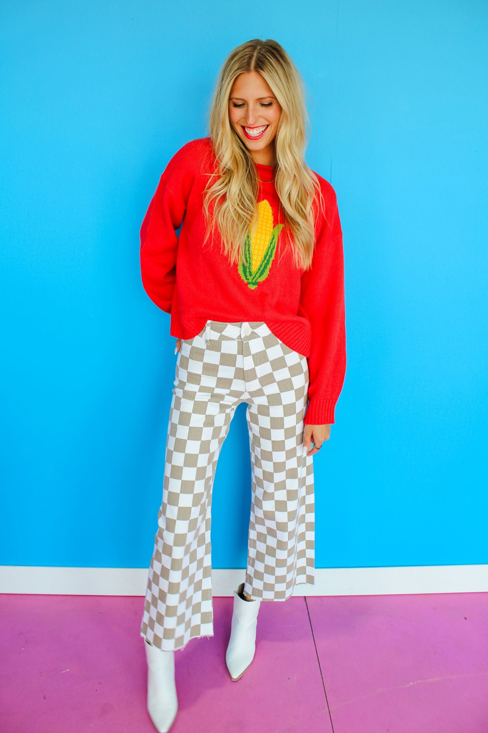 Sheridan Checkered Pants — view 8