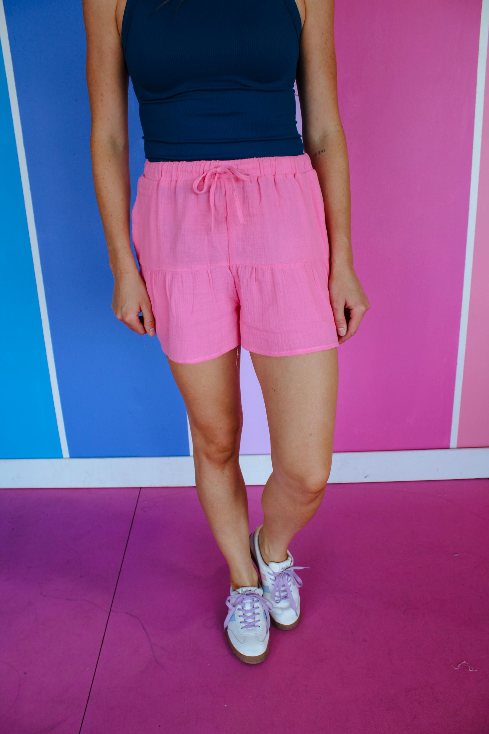 Benny Gauze Set - Rose / Shocking Pink — view 8