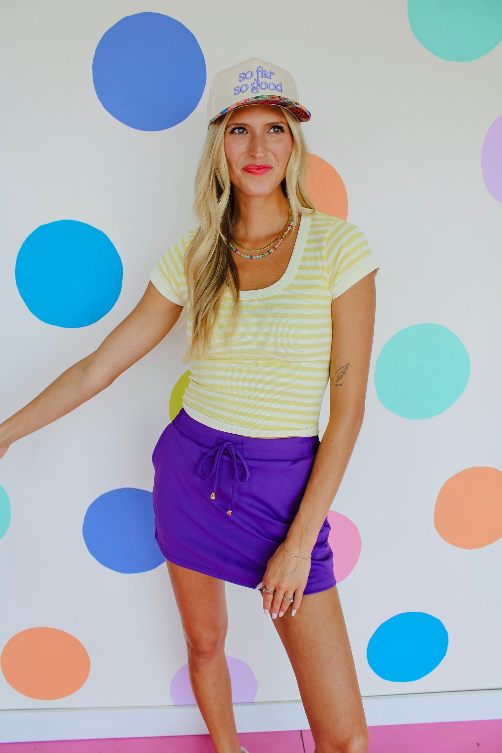 Kacey Solid Skort — view 6