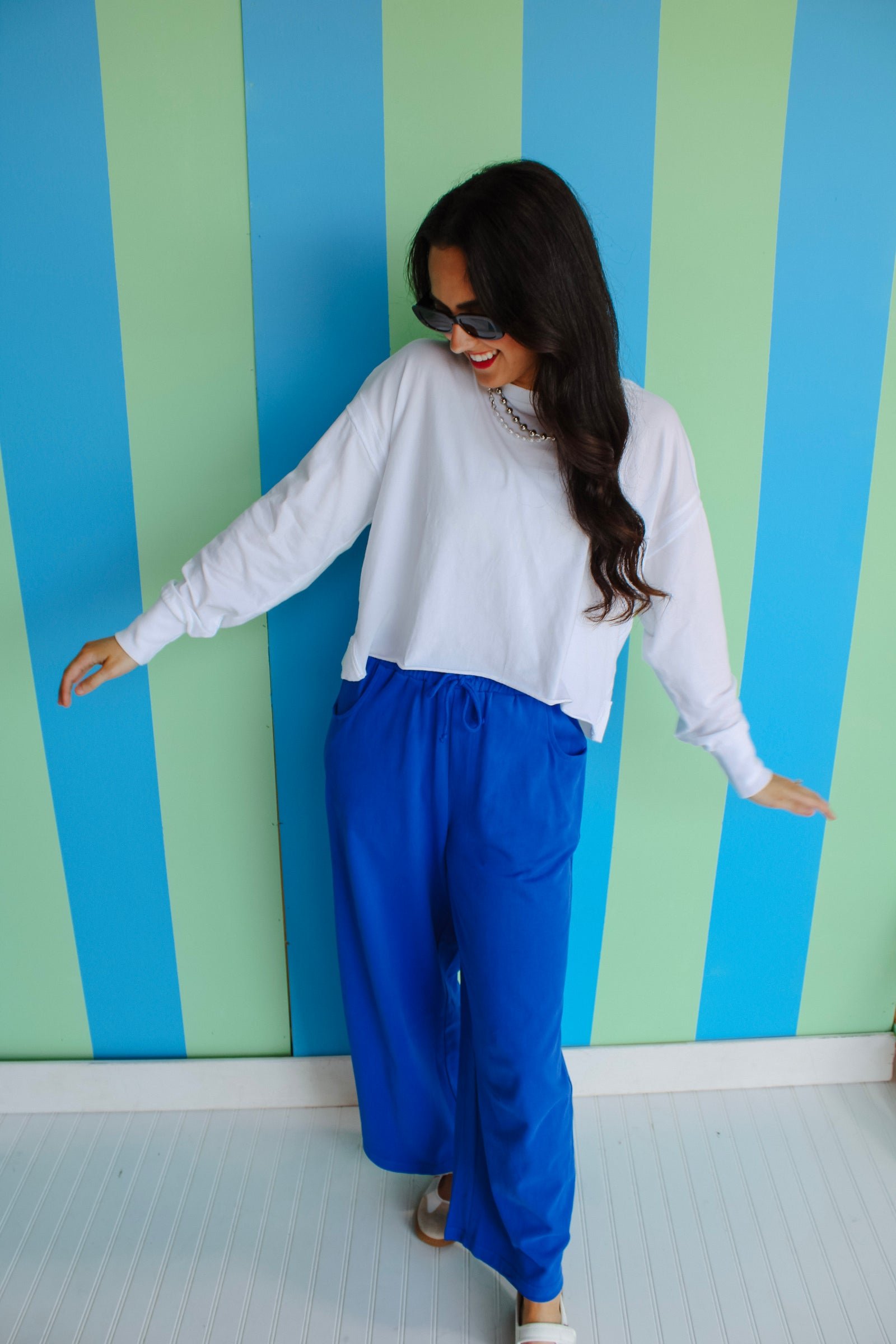 Justina Open Back Tee — view 8