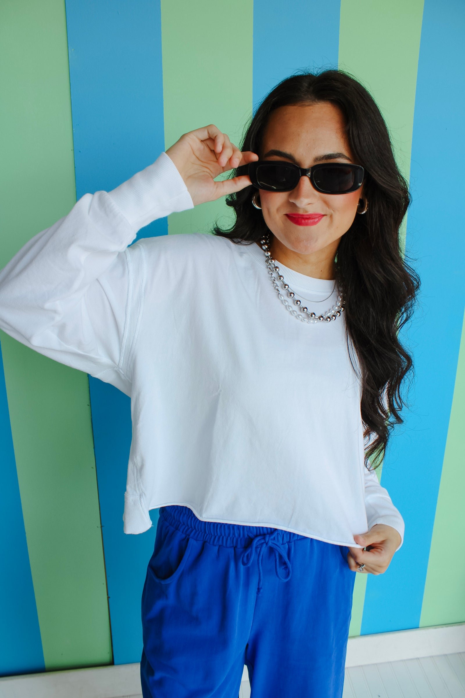 Justina Open Back Tee — view 9