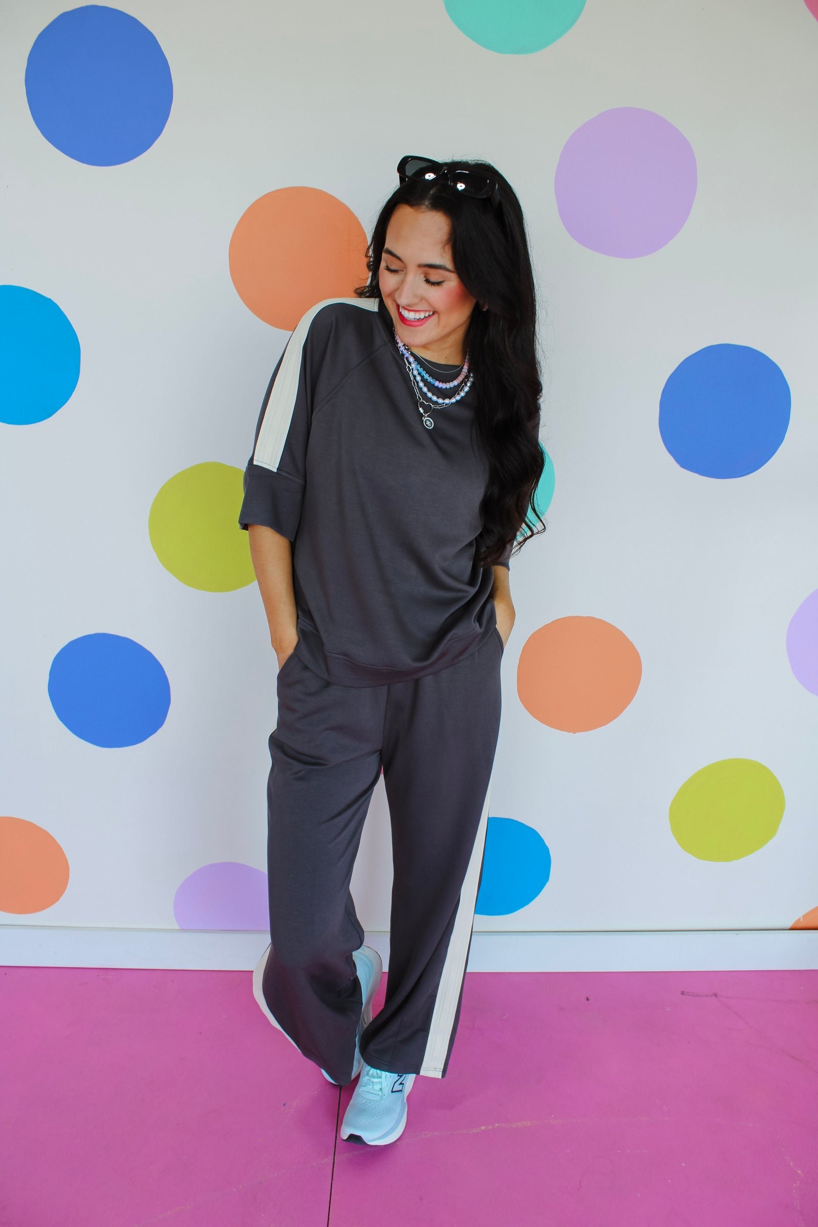 Manda Scuba Pants - Mole + Stone — view 3