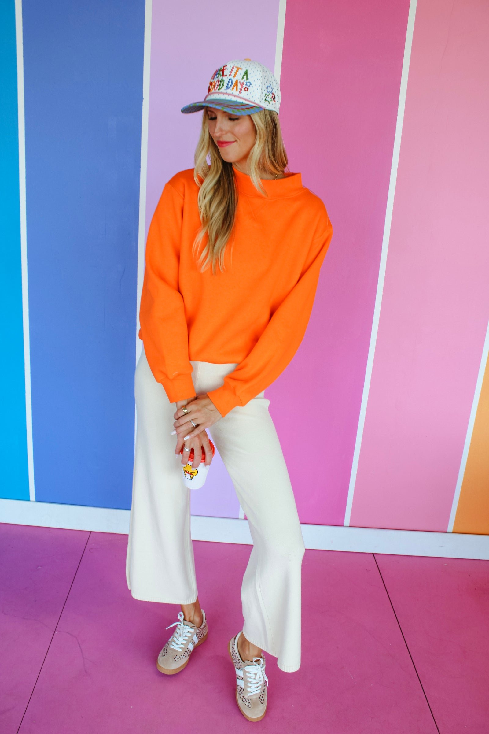 Paige Mock Neck Pullover — view 8