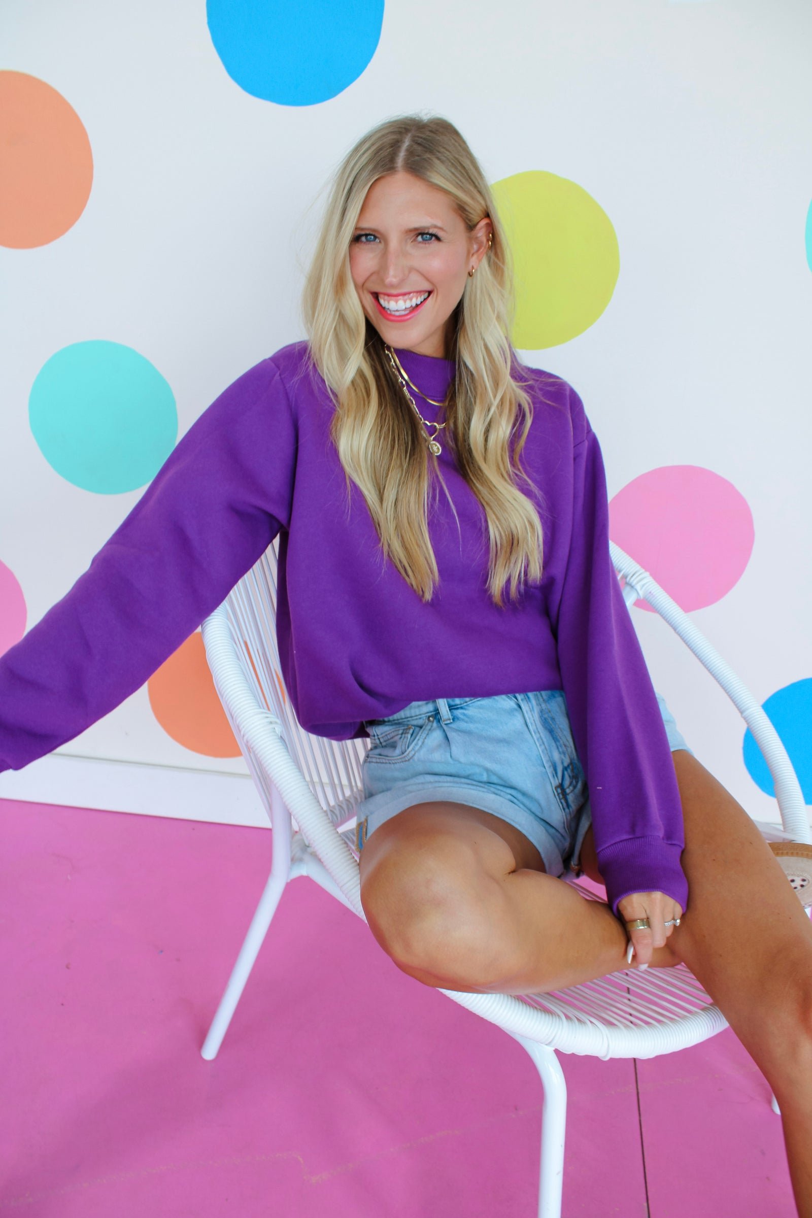 Paige Mock Neck Pullover — view 4