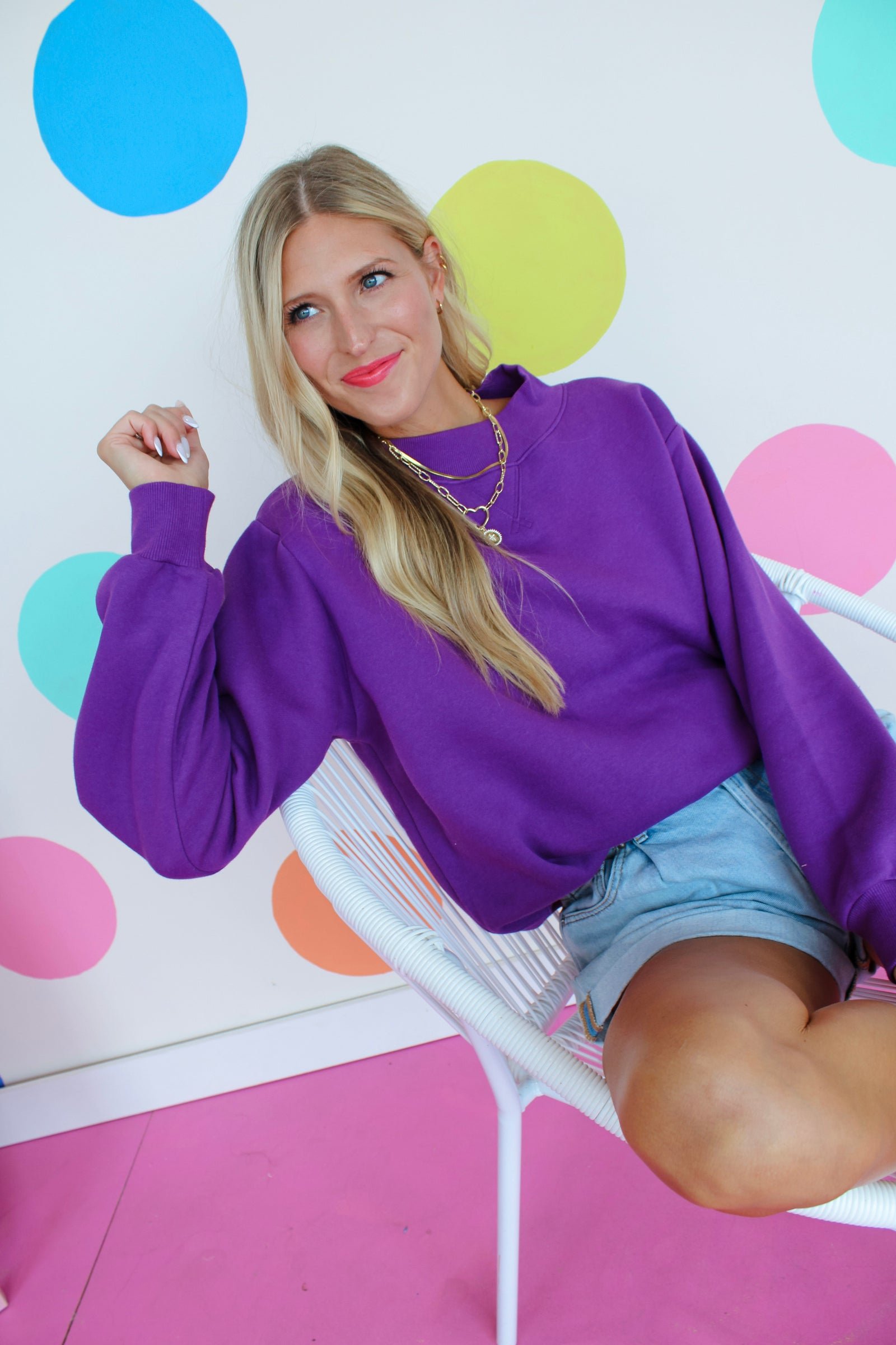 Paige Mock Neck Pullover