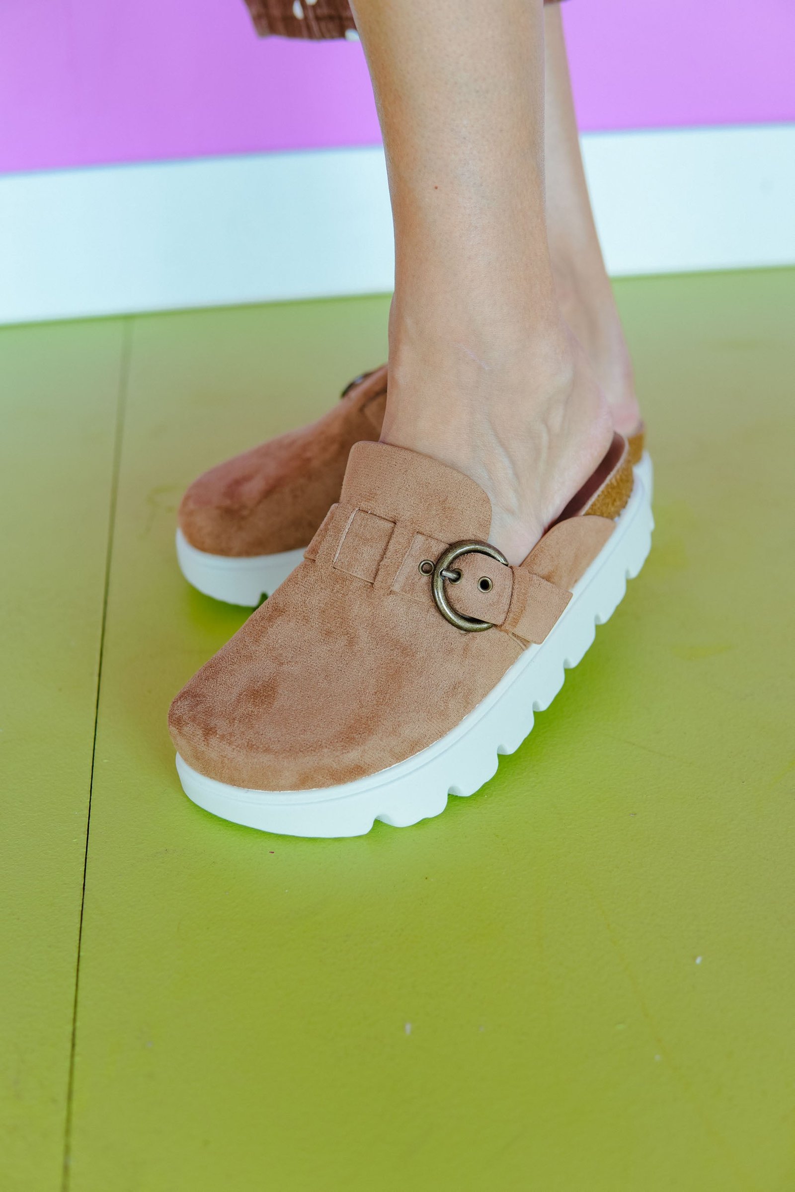 Dream On Clogs - Tan — view 3