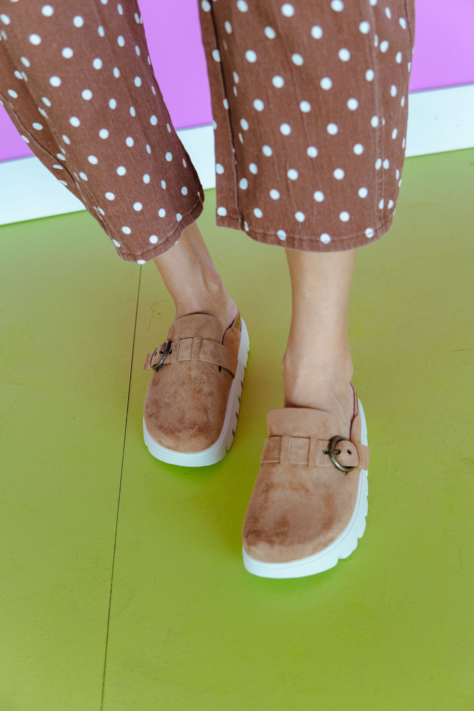 Dream On Clogs - Tan — view 2