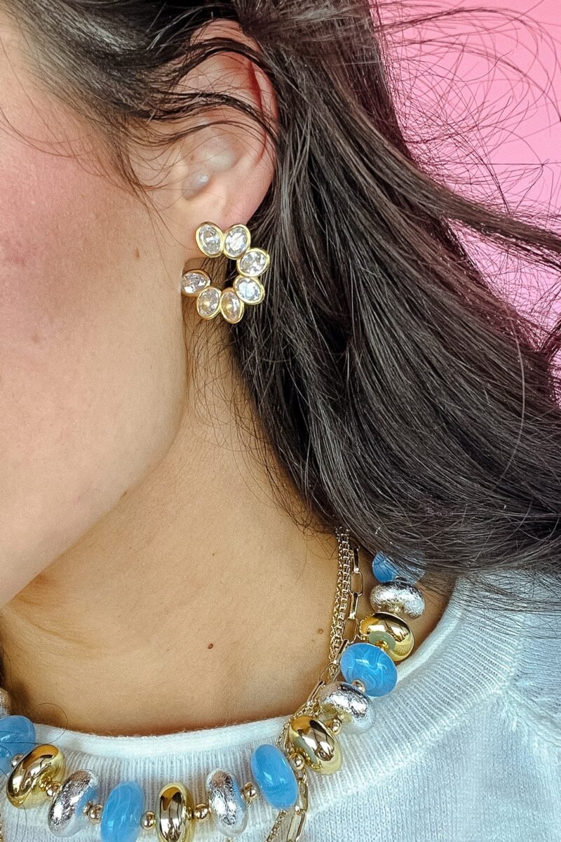 [Treasure Jewels] All That Glam Earrings - Gold
