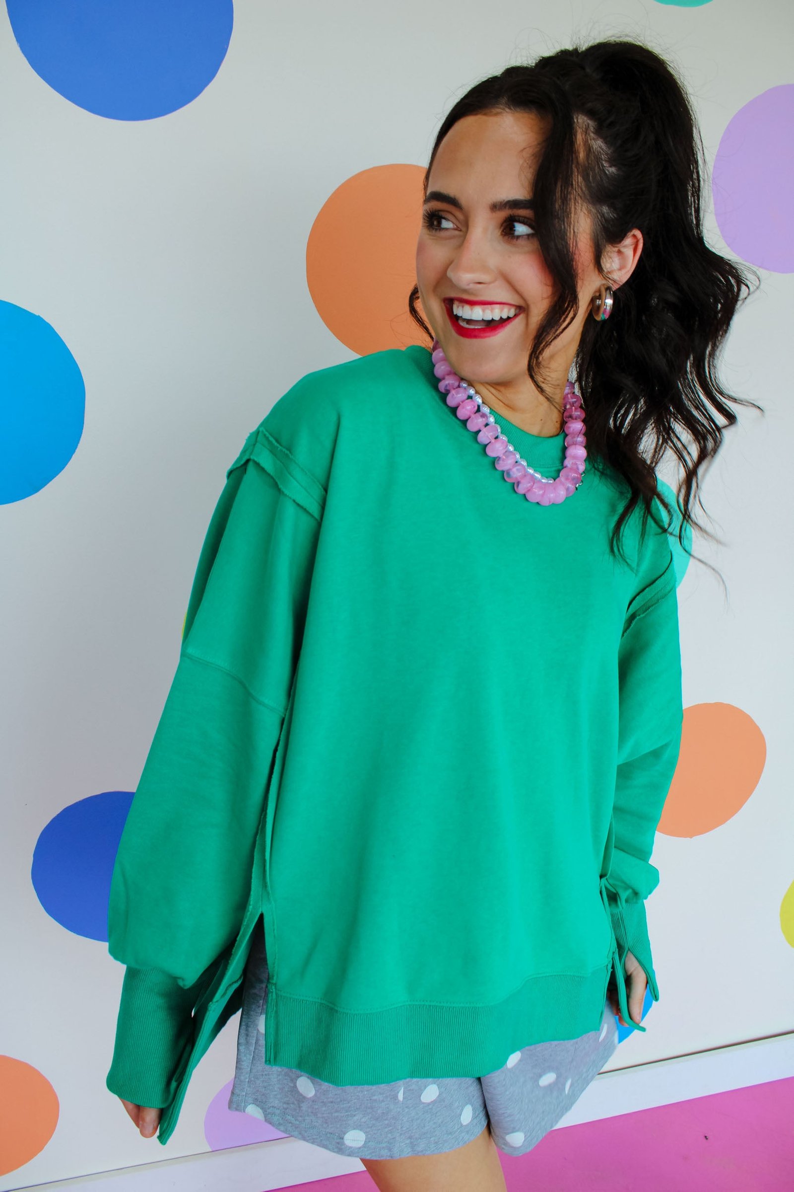 Arden Oversized Pullover — view 8