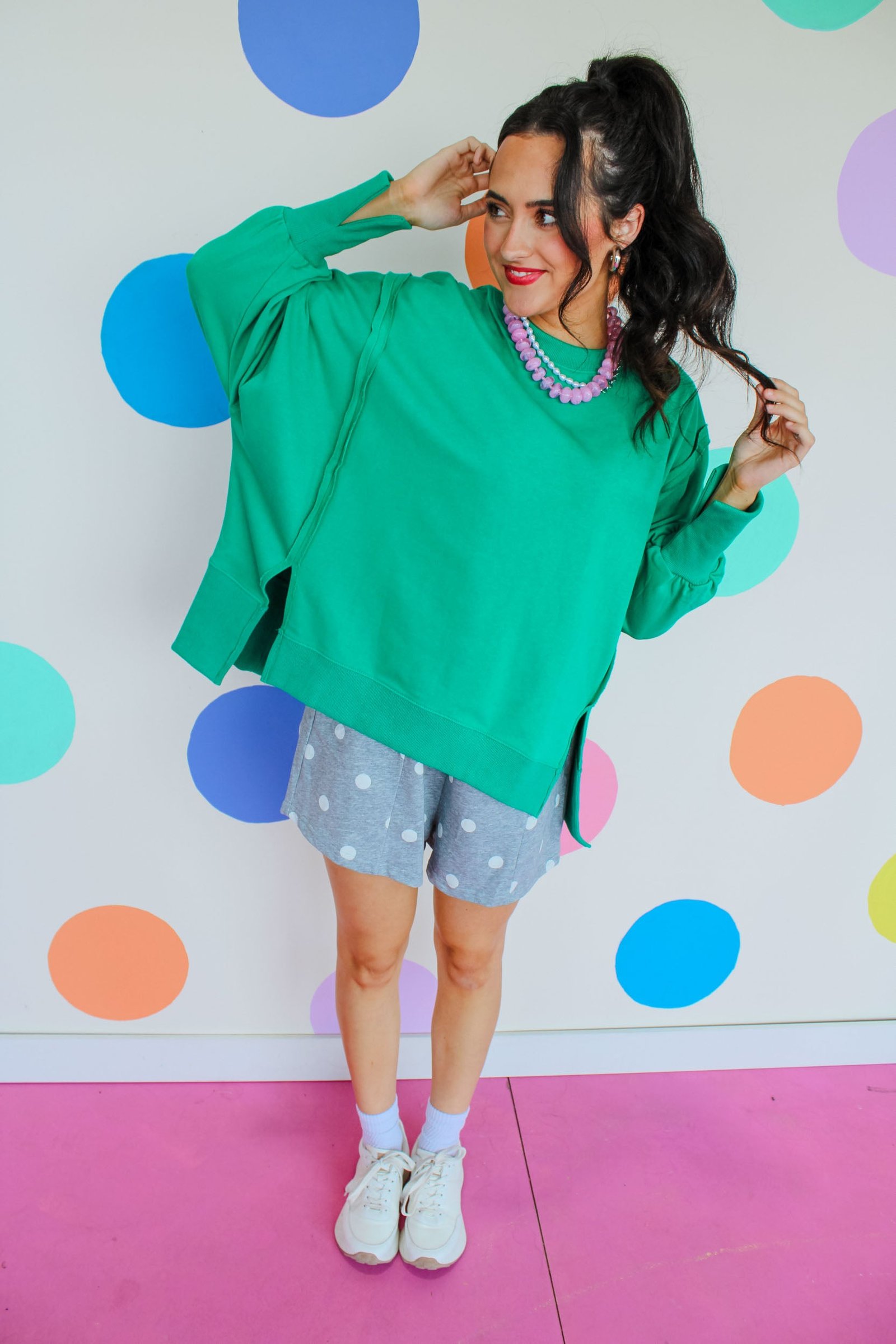 Arden Oversized Pullover — view 7