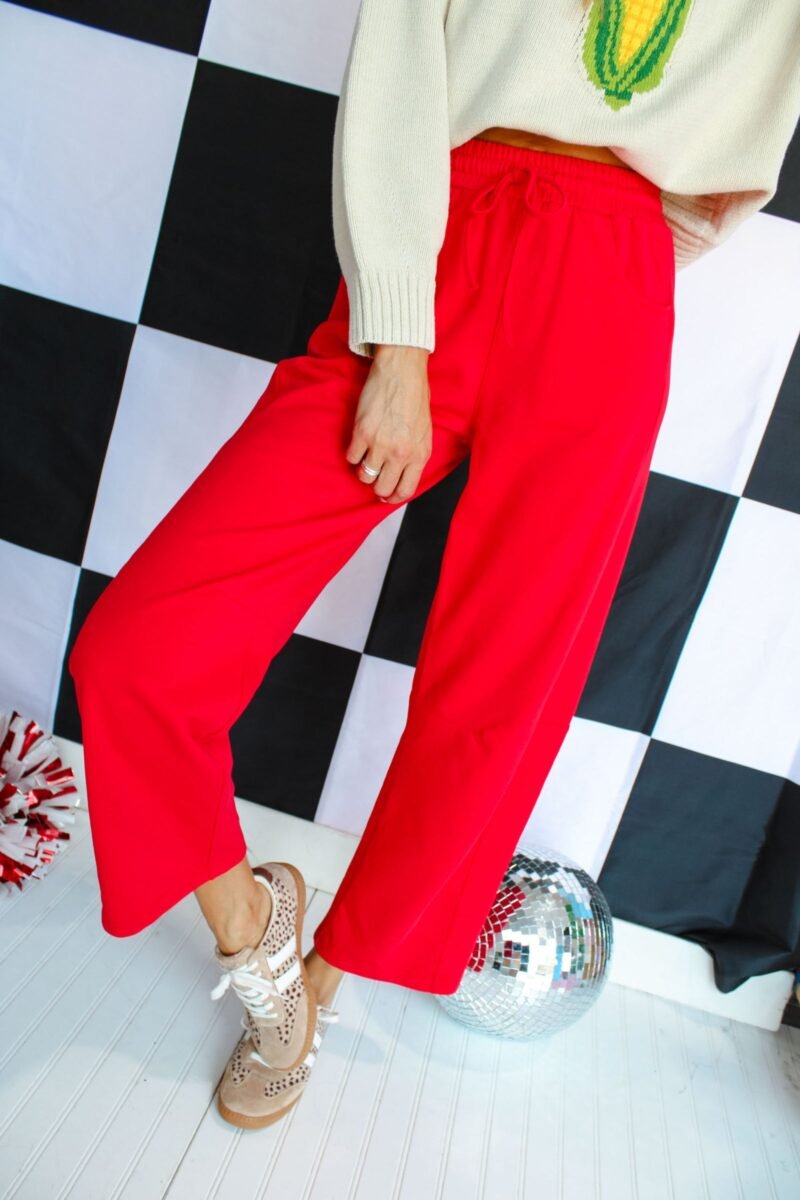 [Stella Vita Exclusive] MVP Barrel Sweatpants - True Red