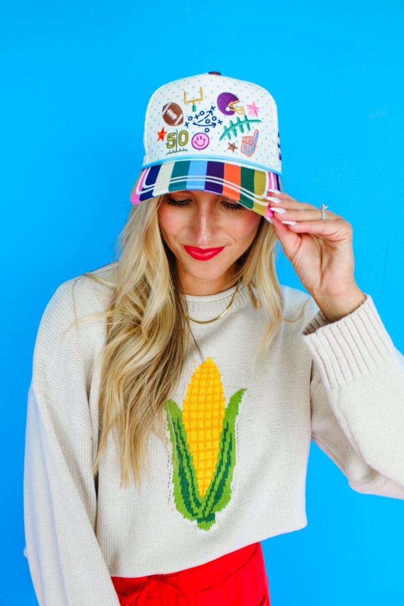 Play Maker Doodles Cap - Multi Stripe