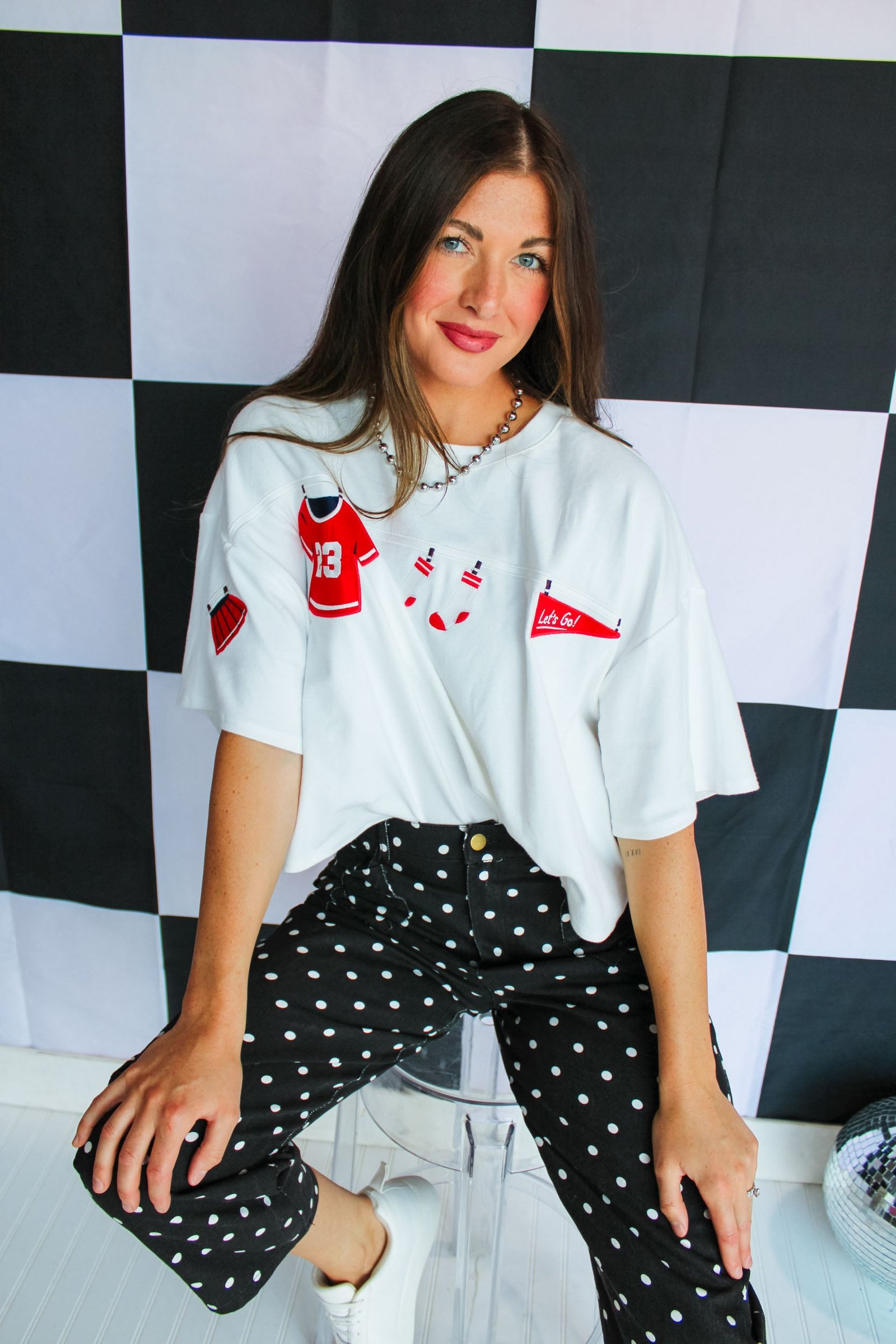 Touchdown Club Graphic Tee - White — view 4