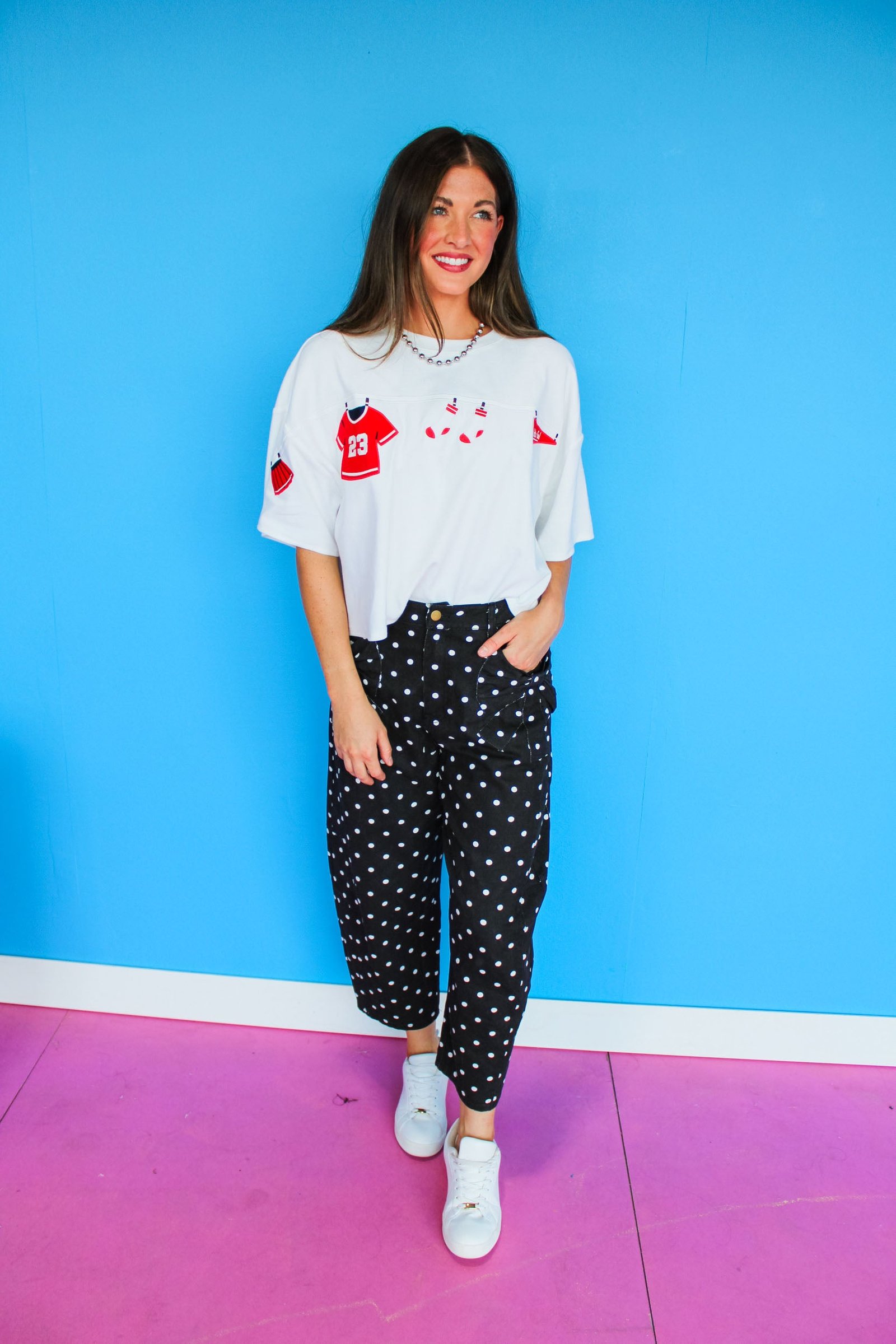 Touchdown Club Graphic Tee - White — view 7